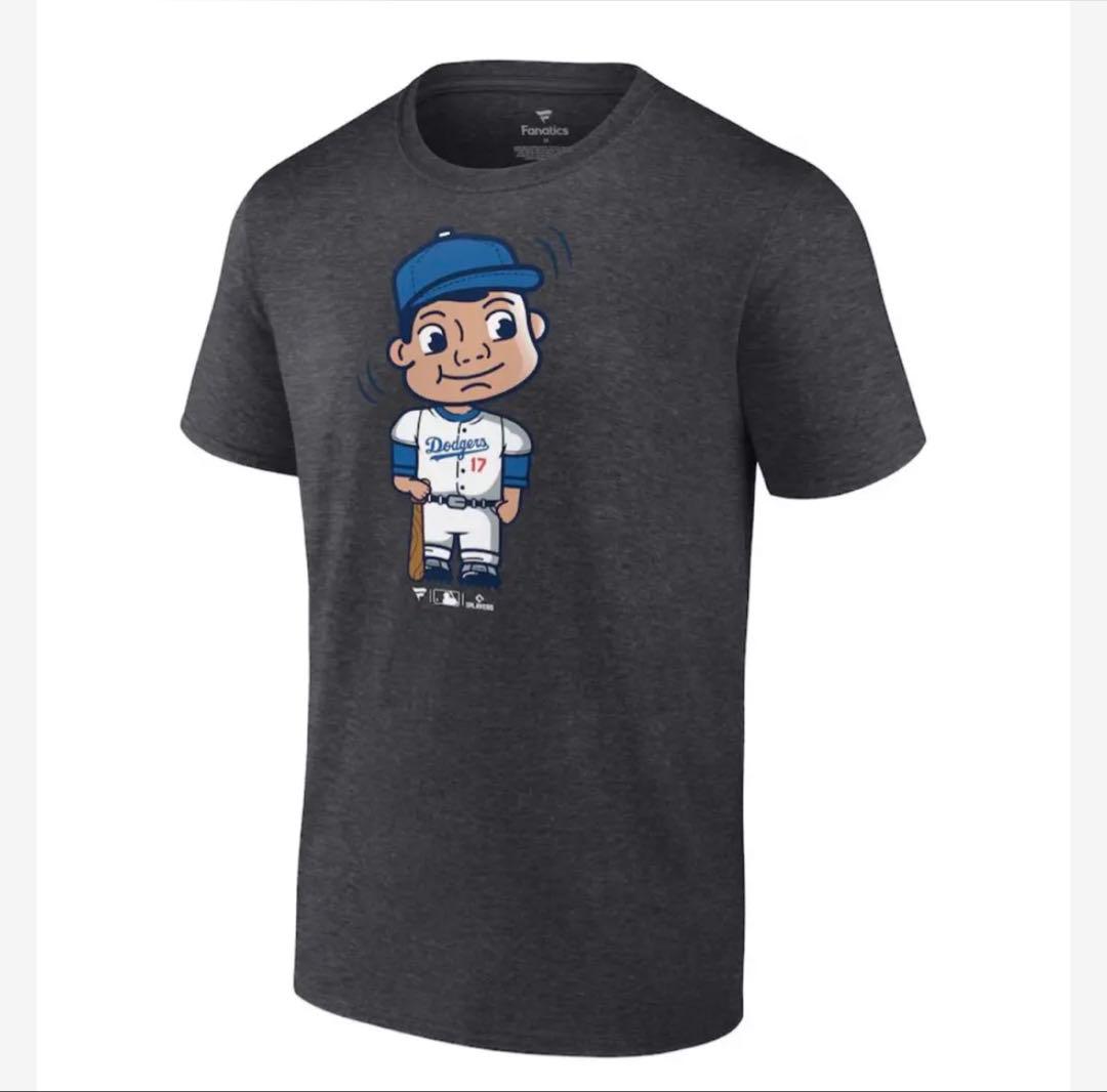 大谷翔平　ドジャース　ボブルヘッド　Tシャツ　17 米国購入　新品