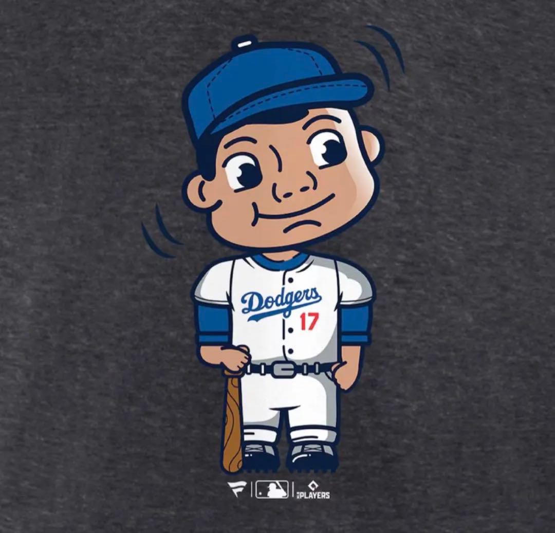 大谷翔平　ドジャース　ボブルヘッド　Tシャツ　17 米国購入　新品