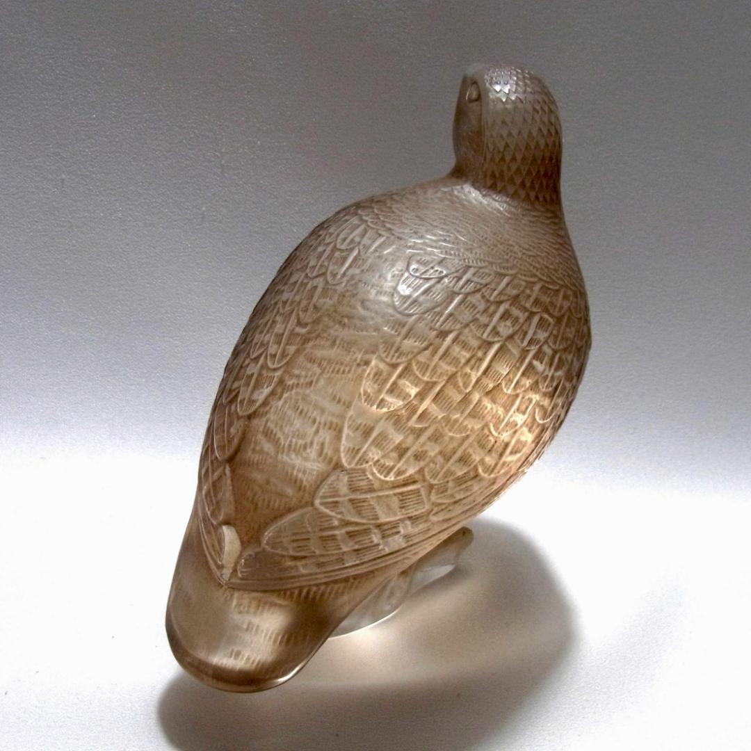 ルネ・ラリック R. Lalique うずら