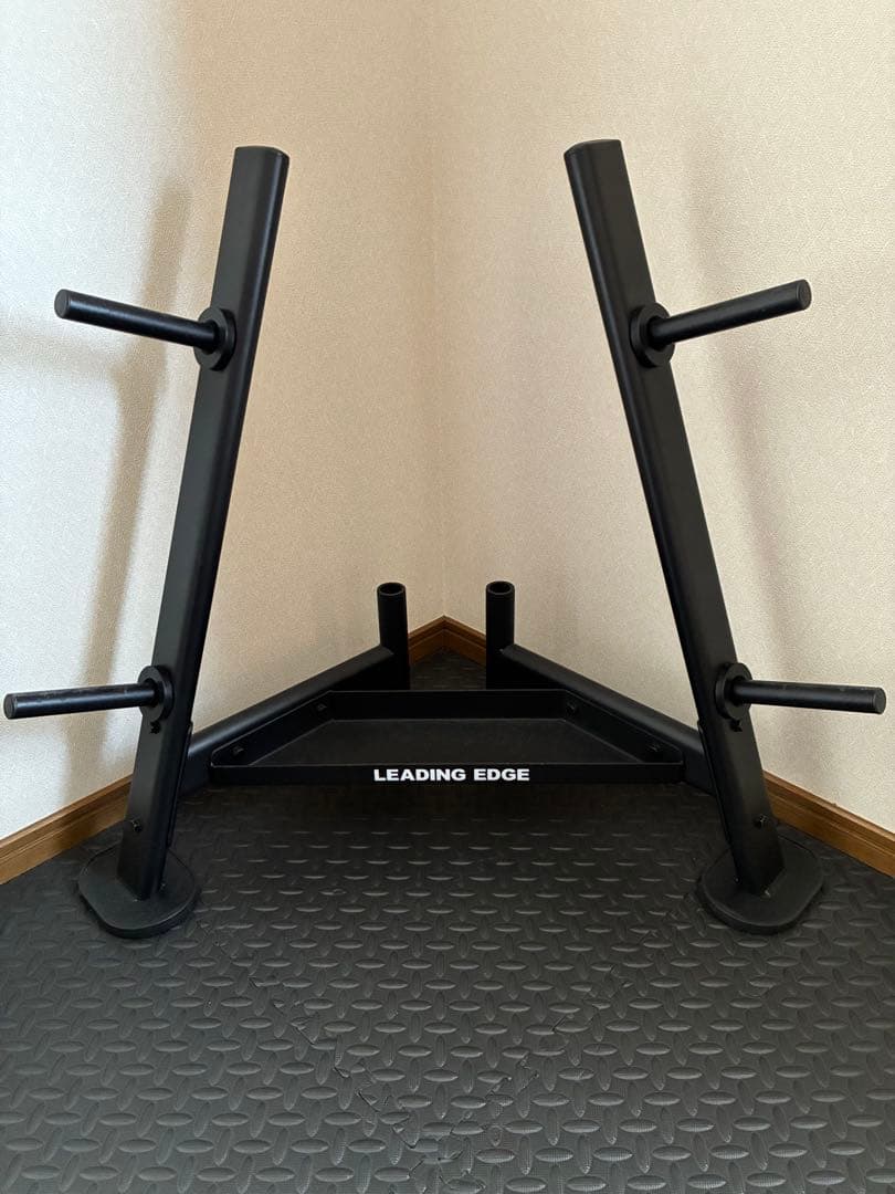 直接取引　LEADING EDGE ダンベル60kg・プレートラックセット