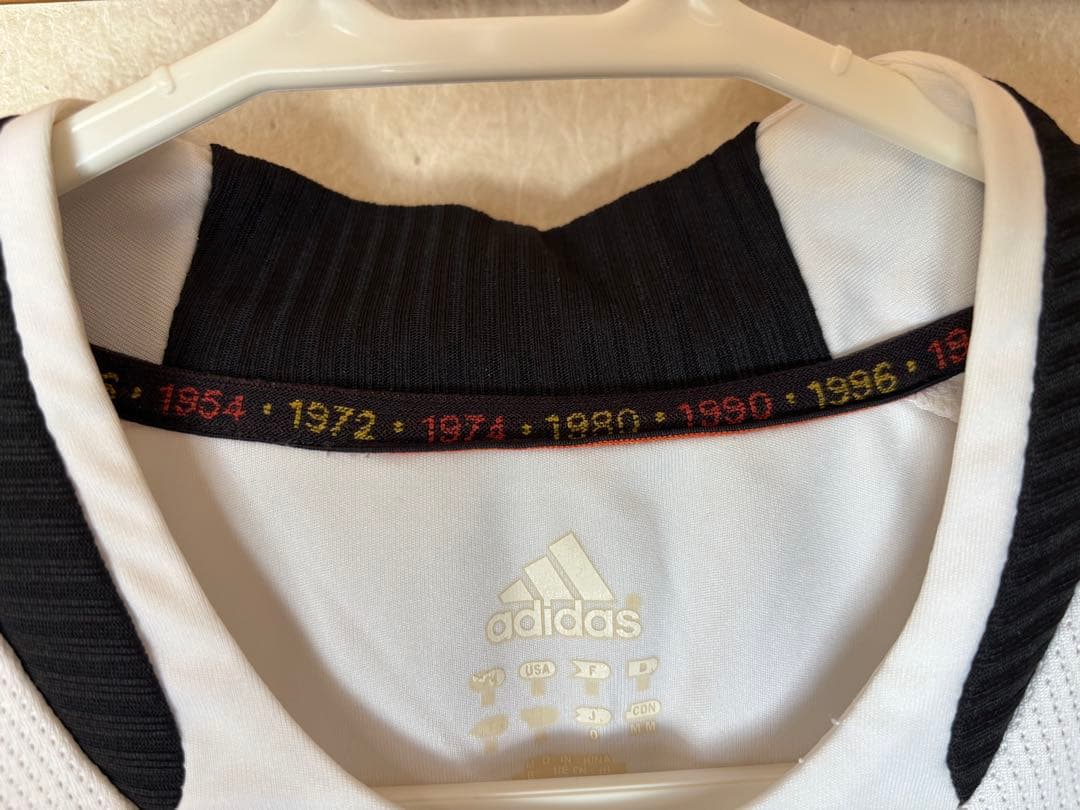 adidas ドイツ代表 サッカーウェア　2008年W杯　日本Mサイズ