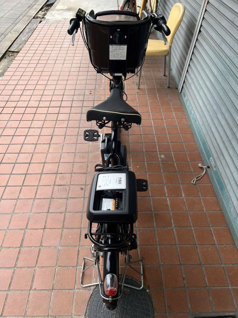 関西限定 子供乗せ電動アシスト自転車ブリヂストン 前のチャイルドシート付き
