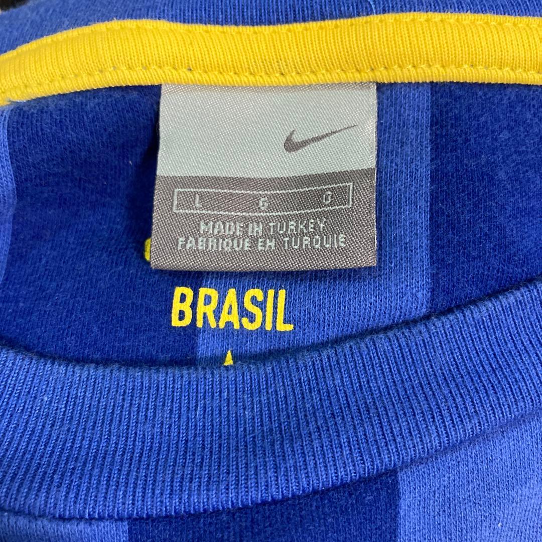 ブラジル代表 スウェット ロンT ヴィンテージ 90s 00s y2k サッカー