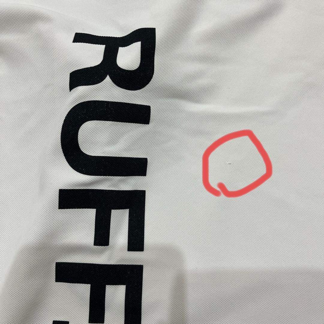 RUFFLOG ホワイトゴルフポロシャツ　M