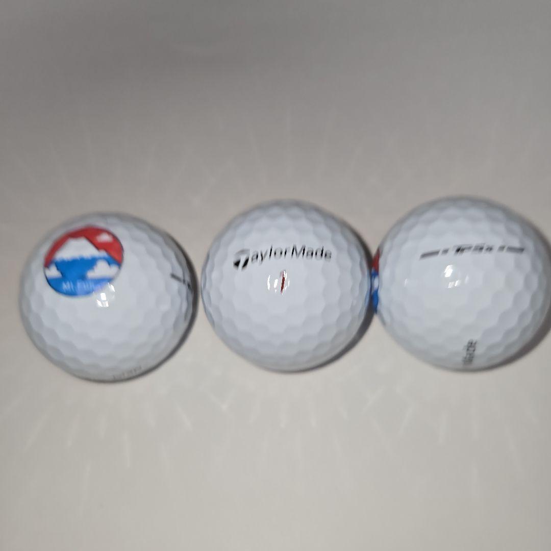 富士山マーク入りTaylorMade TP5x ゴルフボール 1ダース