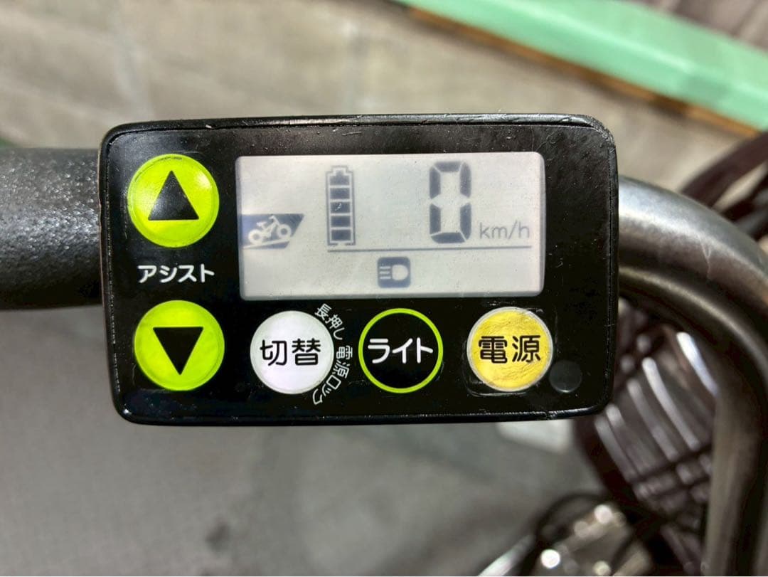 №8777電動自転車ヤマハPASナチュラ26インチ