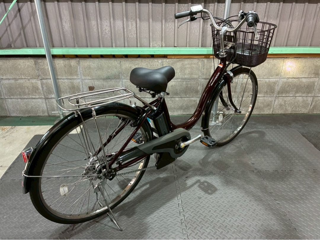 №8777電動自転車ヤマハPASナチュラ26インチ