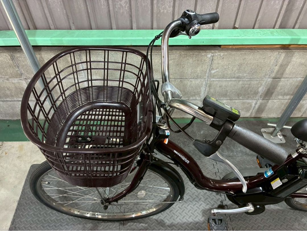 №8777電動自転車ヤマハPASナチュラ26インチ