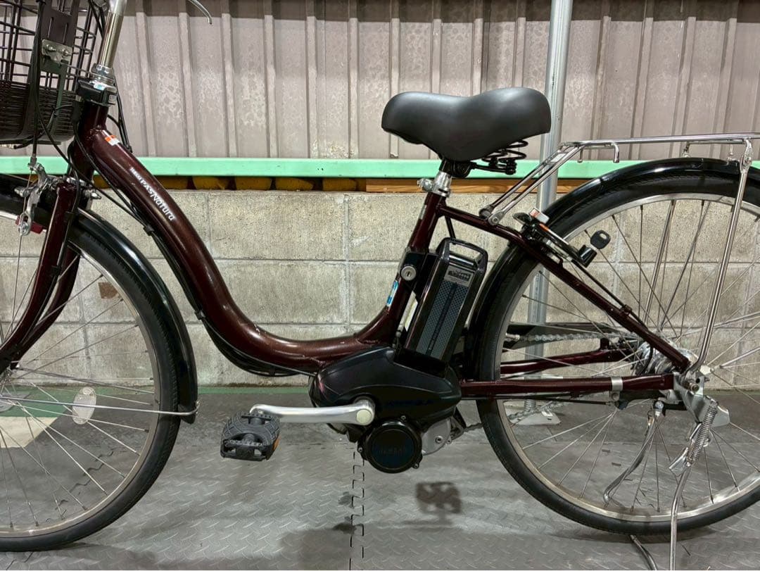 №8777電動自転車ヤマハPASナチュラ26インチ