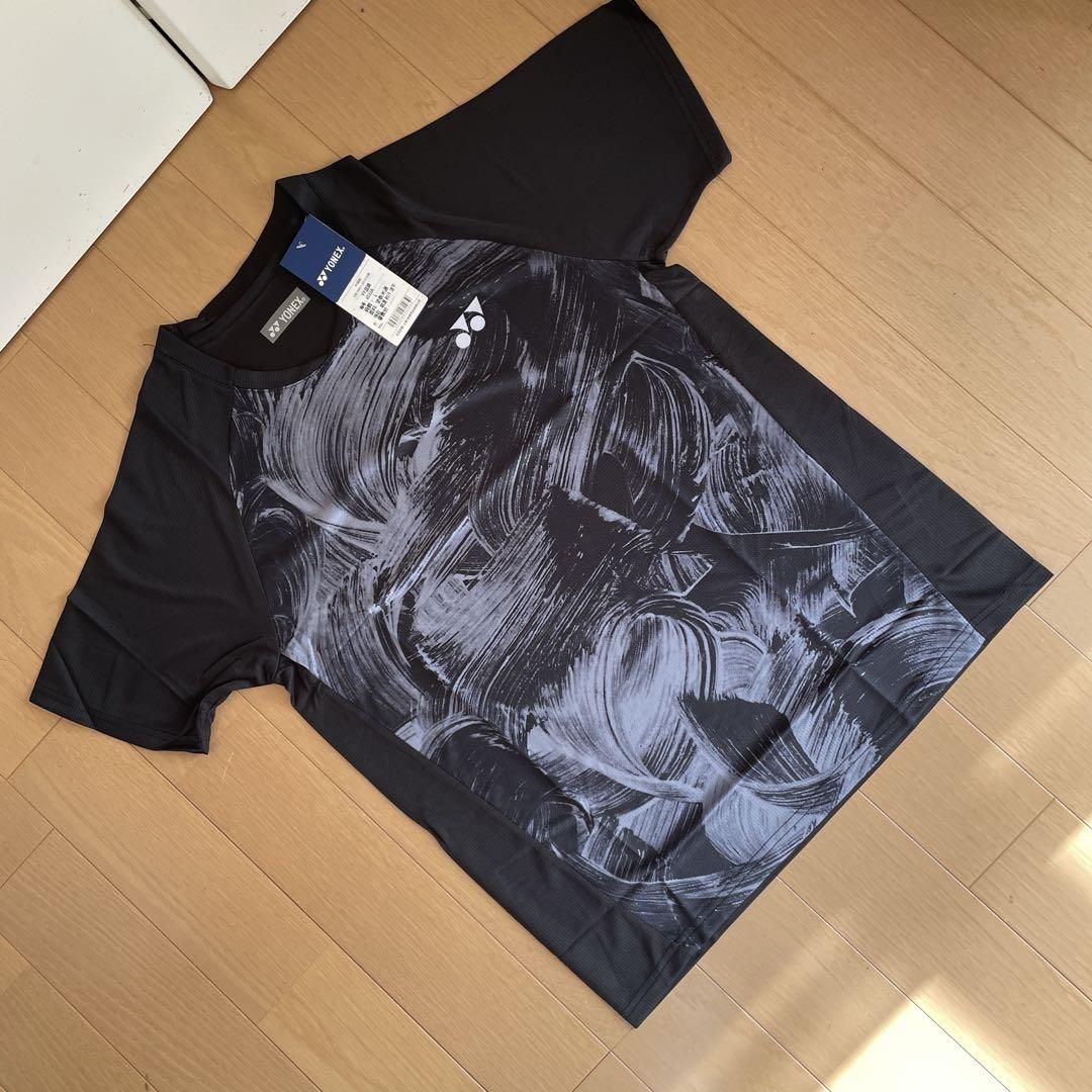 ヨネックス　YONEX ゲームシャツ　新品　サイズL ブラック