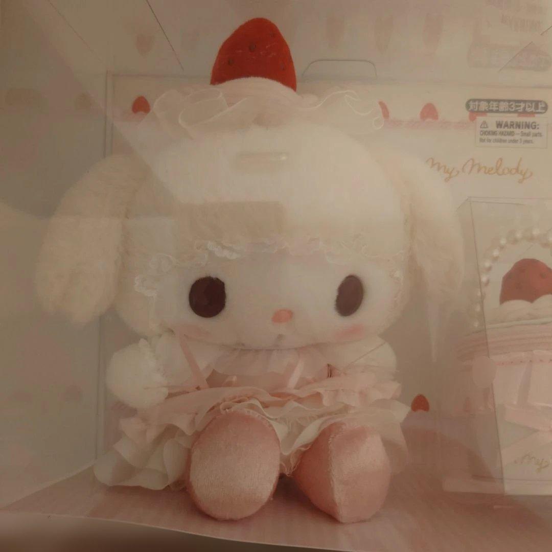 サンリオ ぬいぐるみ&アクセサリーケースセット(いちごホイップケーキ)マイメロ