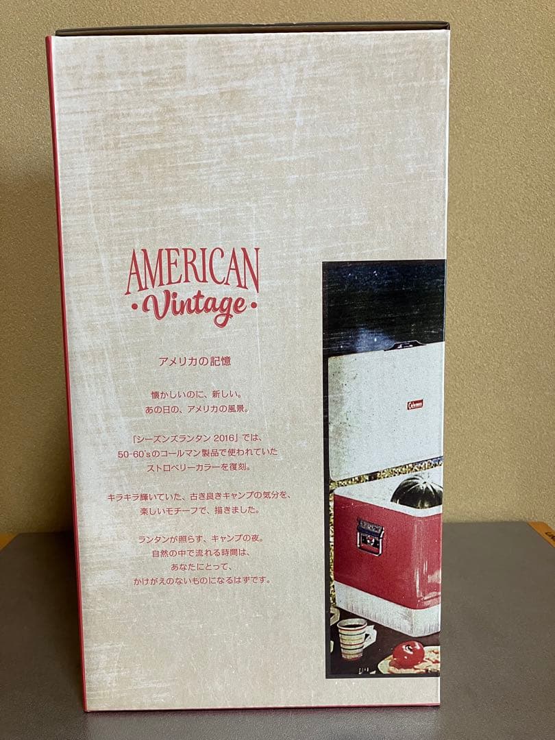 廃盤　希少品　新品未使用　シーズンズランタン2016 Colemanコールマン