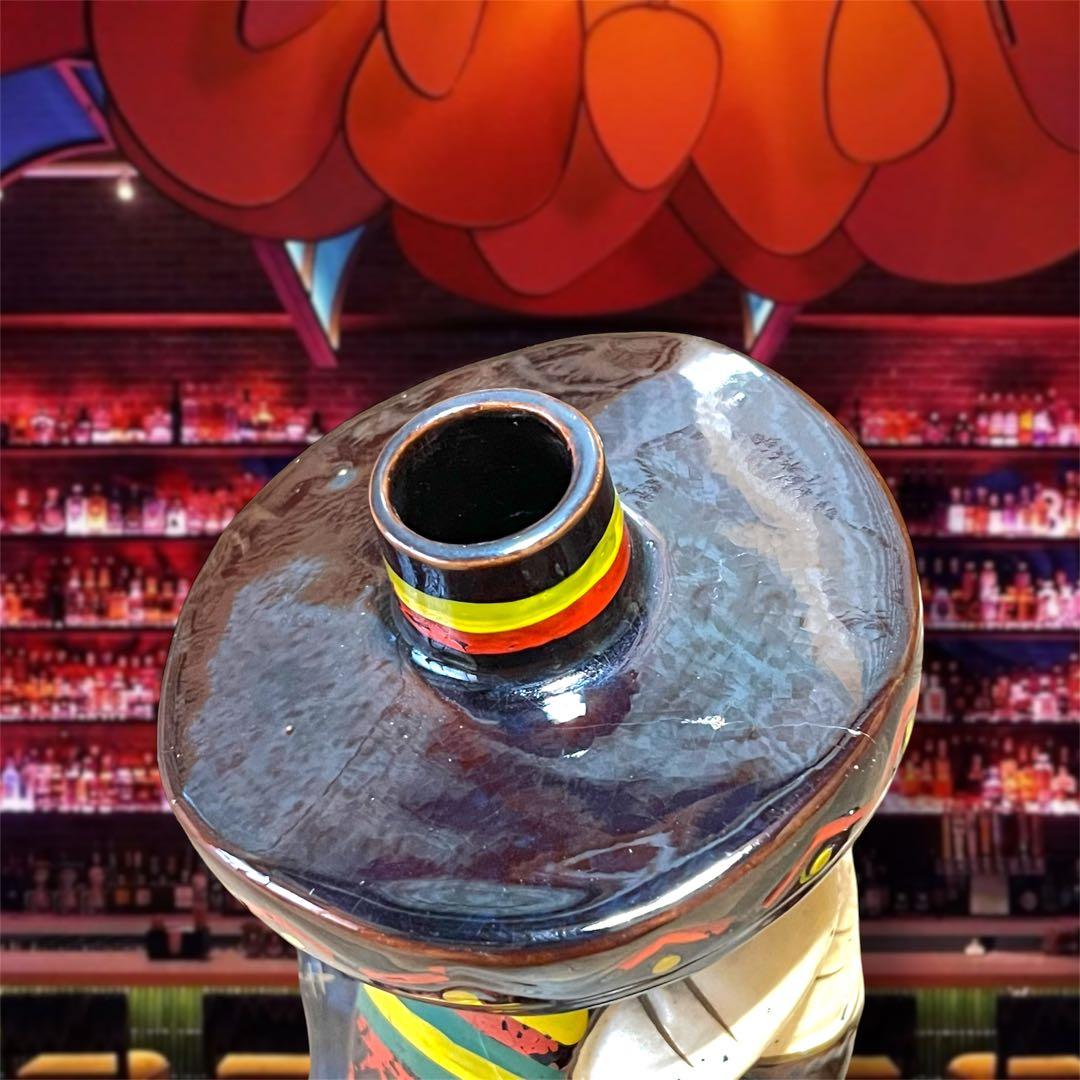 【送料無料❗️レア❗️】メキシカン ハット 酒 陶器 ビンテージ 空き瓶 パンチート