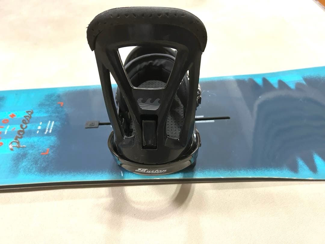 美品　スノーボード　Burton process 157セット　ケース付
