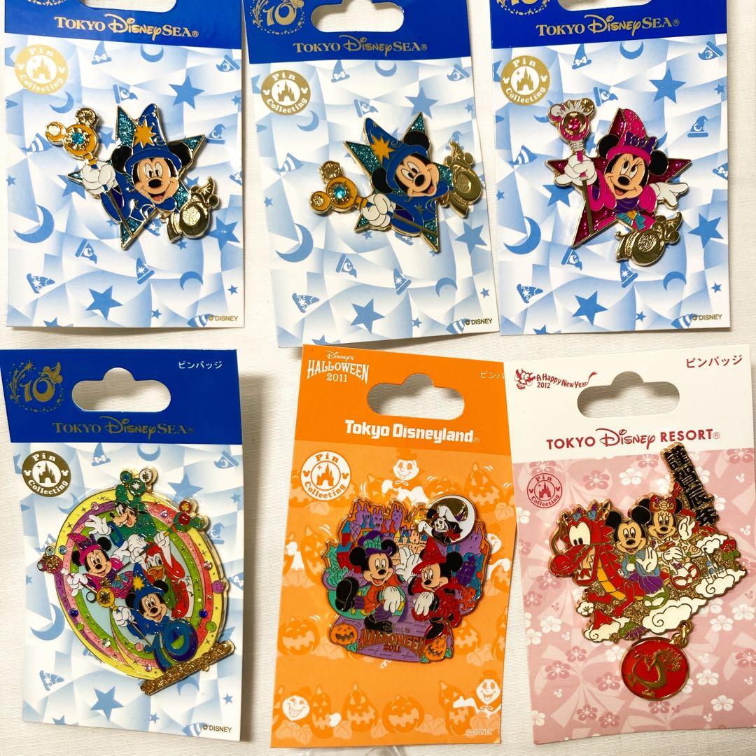 M3412 東京ディズニーリゾート ピンバッジセット