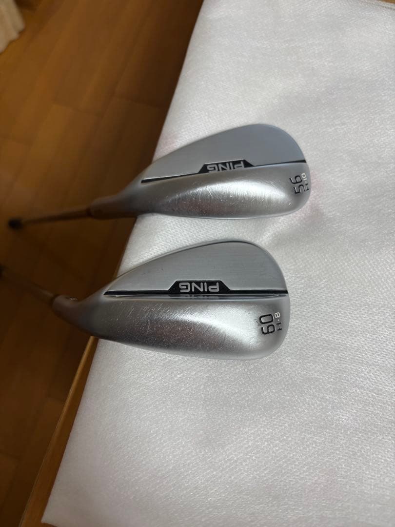 【限界迄大幅値下約束】 S159ウェッジ56.60H/シャフトDGスパイン調整済