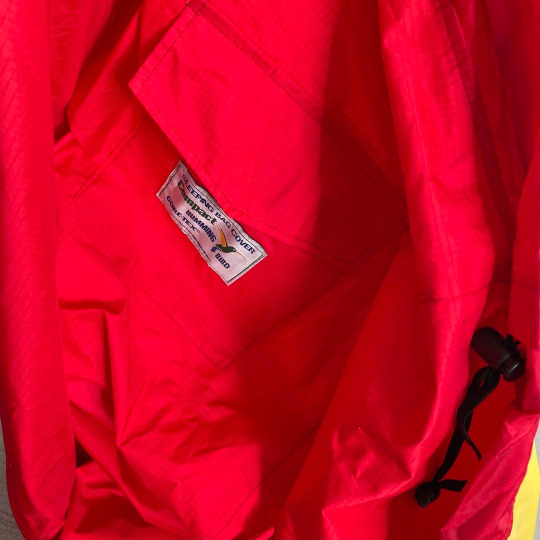 GORE-TEX シュラフカバー　赤　カバー袋なし　レッド