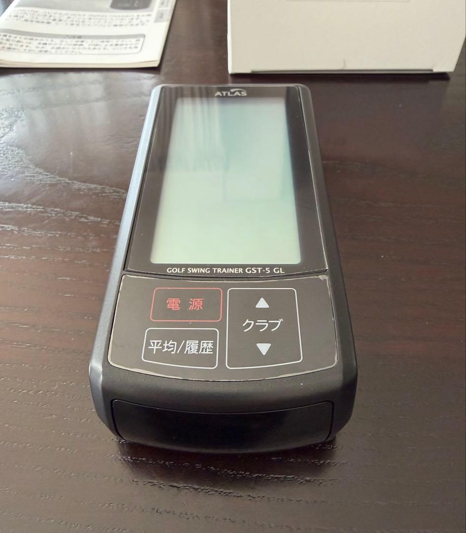 【超美品】ユピテルATLASゴルフスイングトレーナー GST-5 GL計測器