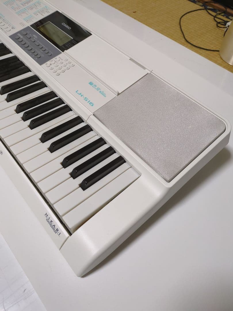 CASIO LK-516 61鍵　光ナビゲーションキーボード