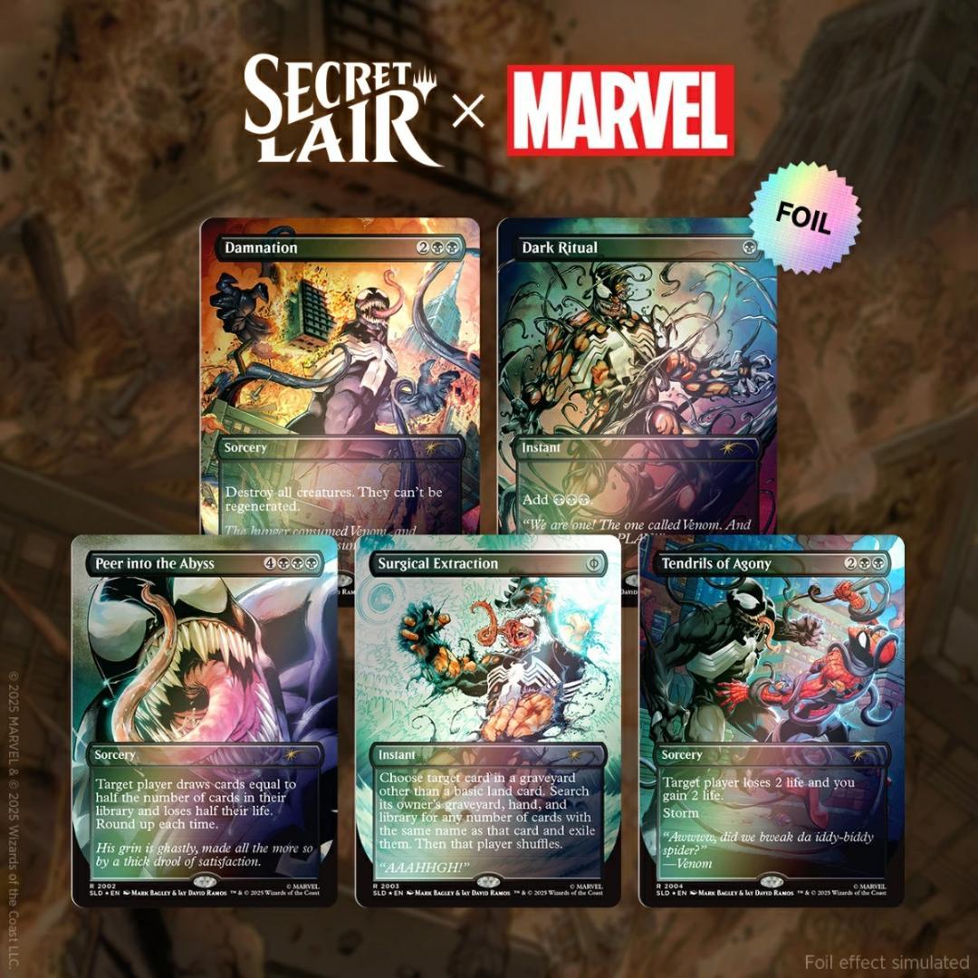 マジック：ザ・ギャザリング Secret Lair Venom Unleashed(Colors) Foil
