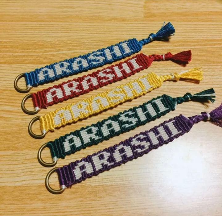 オーダー承ります。ミサンガキーホルダー