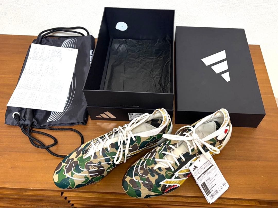 BAPE ADIDAS プレデターエリートフォールディングタン FG