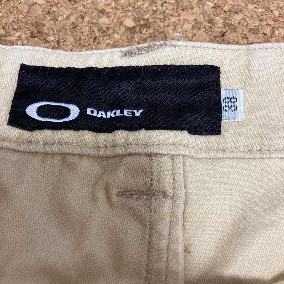 オークリー Oakley ゴルフウェア チノパンツサイズ38メンズベージュ