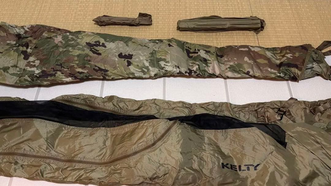 (新品未使用)KELTY 米軍 (テント+シュラフ)セット　アメリカ製
