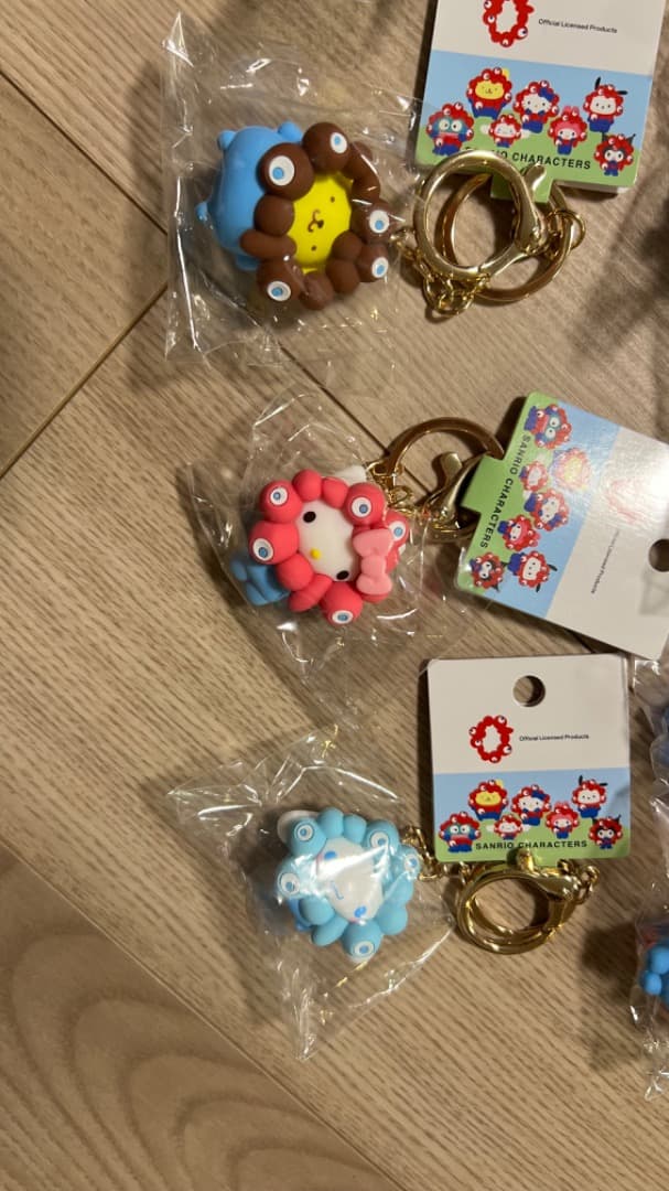 コンプリート　14こセットサンリオミャクミャク　キャラクターキーホルダーセット
