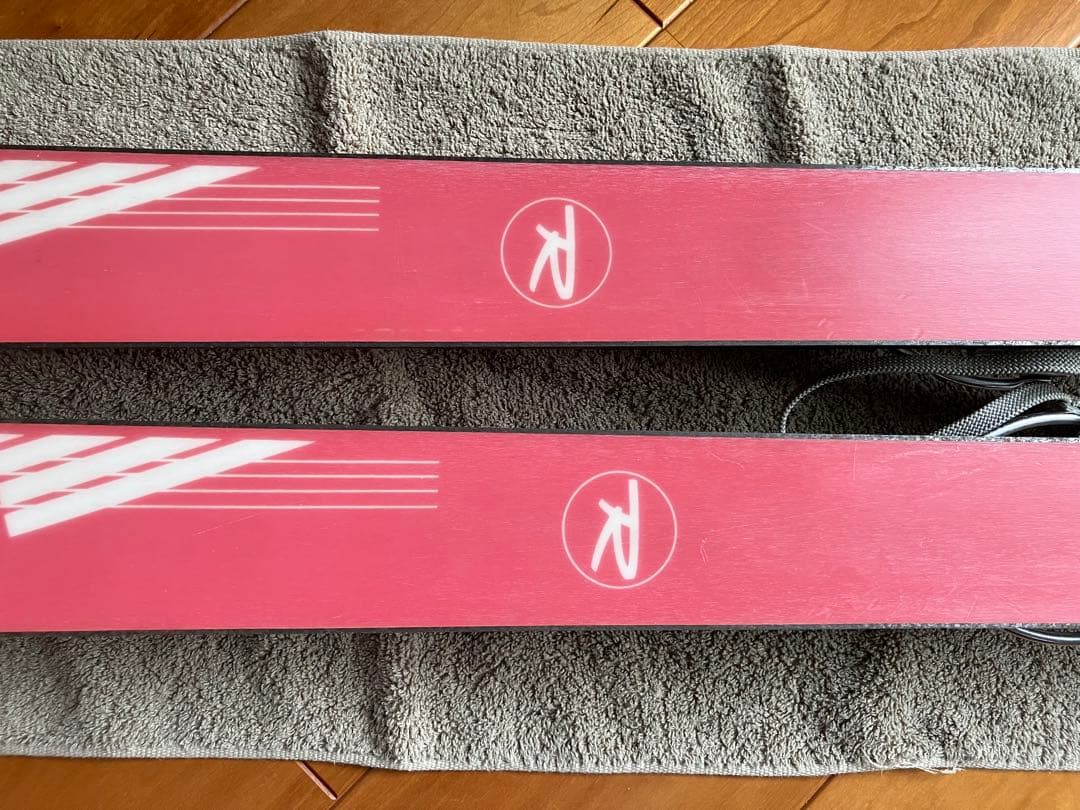 山スキー　ロシニョール/ネパール 180cm、シール、ストックリング付き