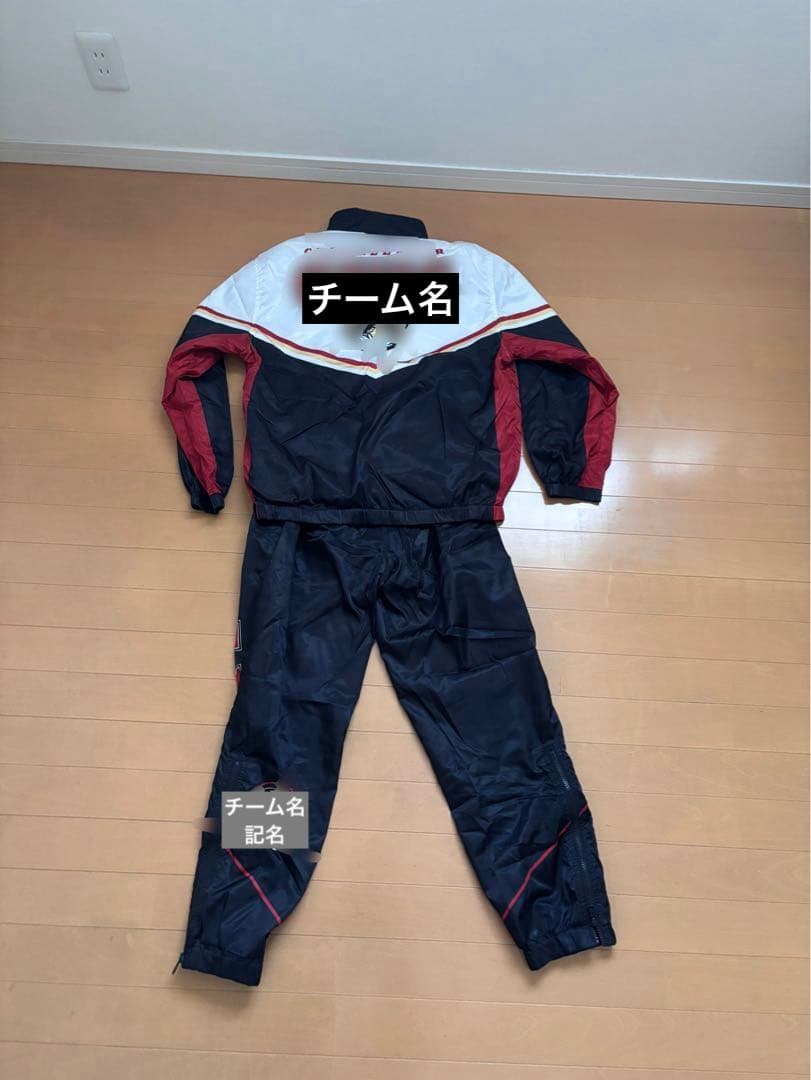 チアリーディング　ウィンドブレーカー上下　ドラムバッグ　高校チア
