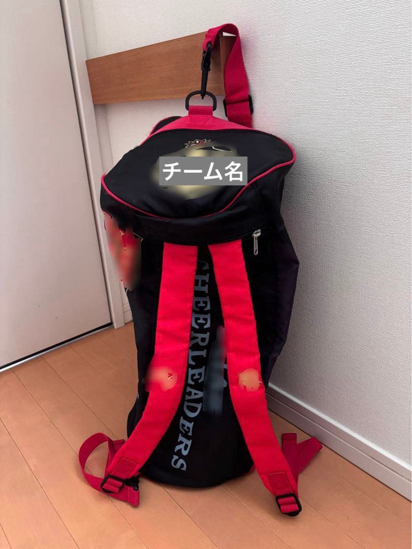 チアリーディング　ウィンドブレーカー上下　ドラムバッグ　高校チア