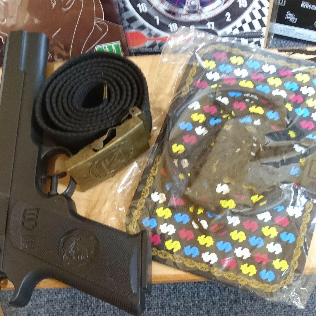 411 付録 セット ダーツ ミニバスケ ベルト ニット帽 2pac