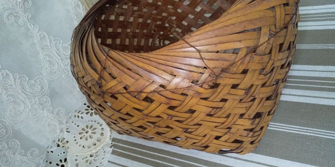 アンティークかご 骨董品 イギリス フランス