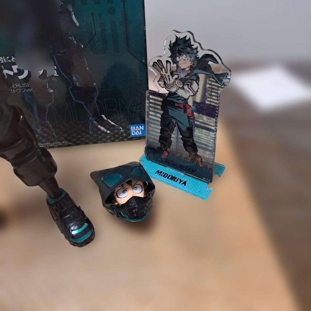一番くじ　僕のヒーローアカデミア 緑谷出久 WHW ラストワン賞、おまけ付き。