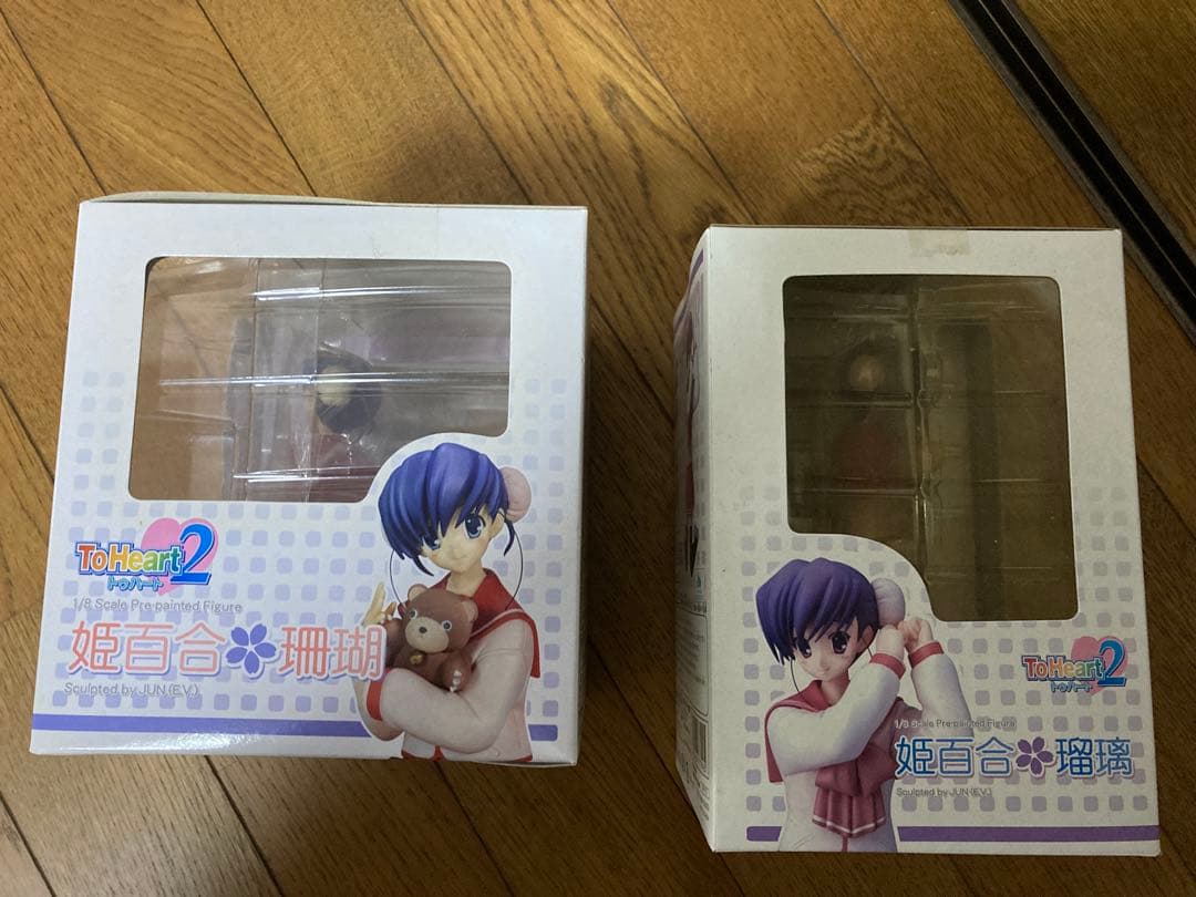 未開封ToHeart2 姫百合　瑠璃 珊瑚　フィギュア 2個セット