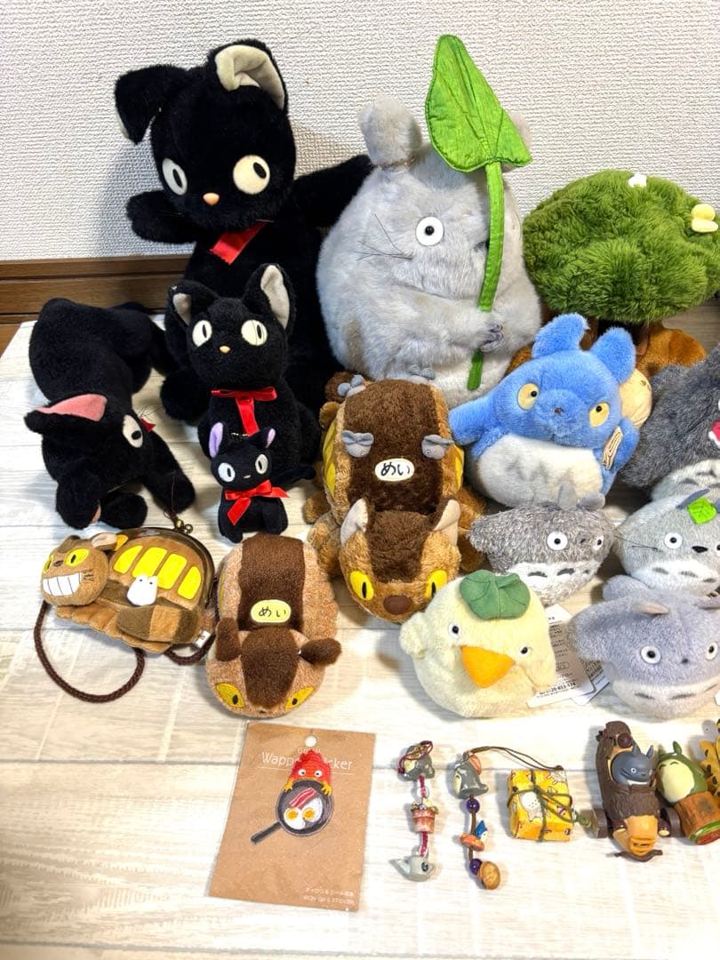 となりのトトロ　もののけ姫　千と千尋　ポニョ　ジブリ　ぬいぐるみ　グッズ