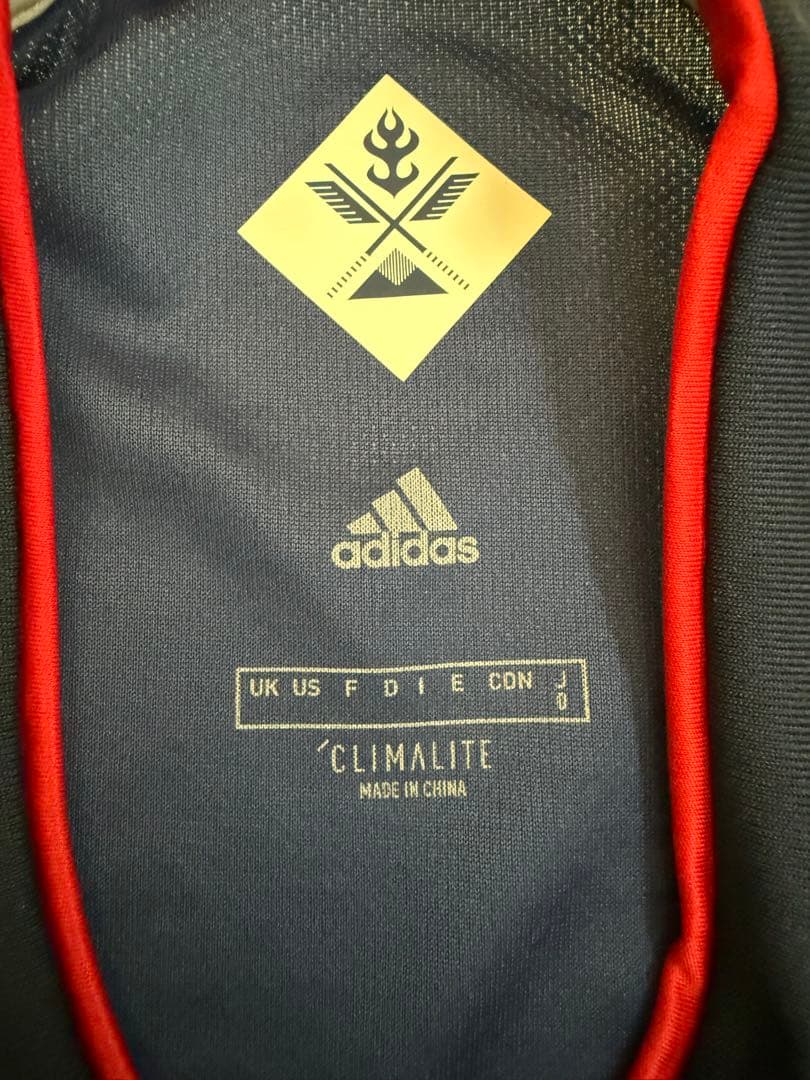 【直筆サイン入り】2018日本代表 adidas ゲームシャツ