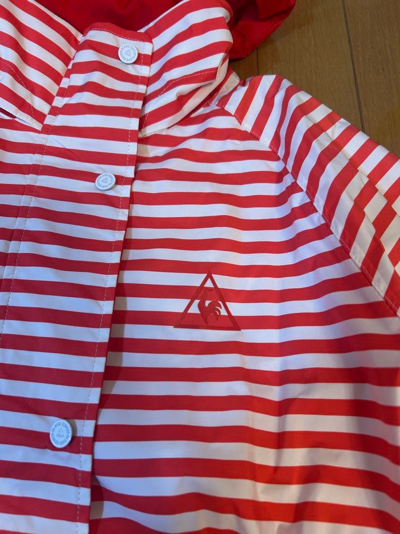 【未使用】ルコック(Le coq sportif)ゴルフ用 レインウェアLサイズ