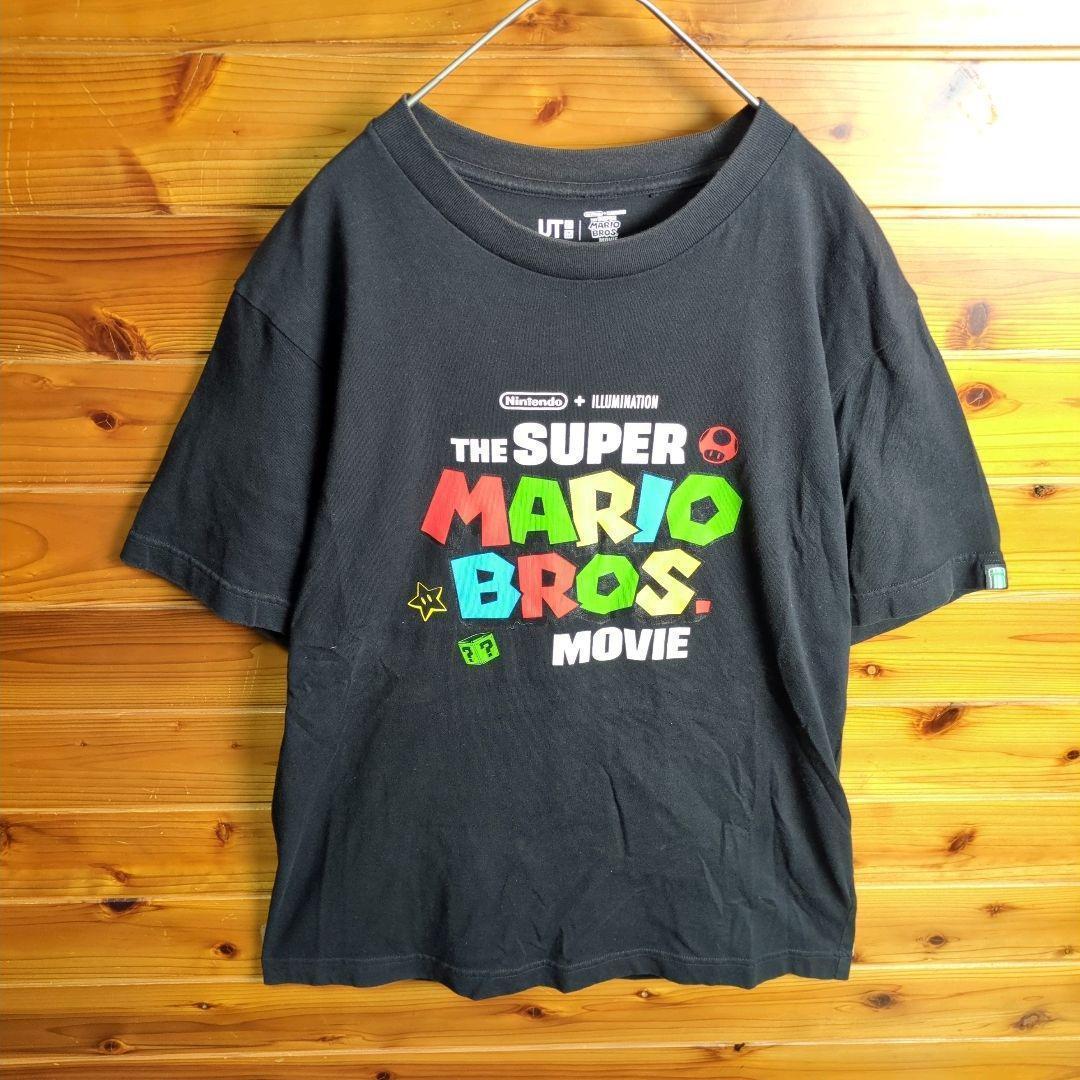 ユニクロ　UT　Nintendo　スーパーマリオブラザーズ　半袖Tシャツ　M　黒