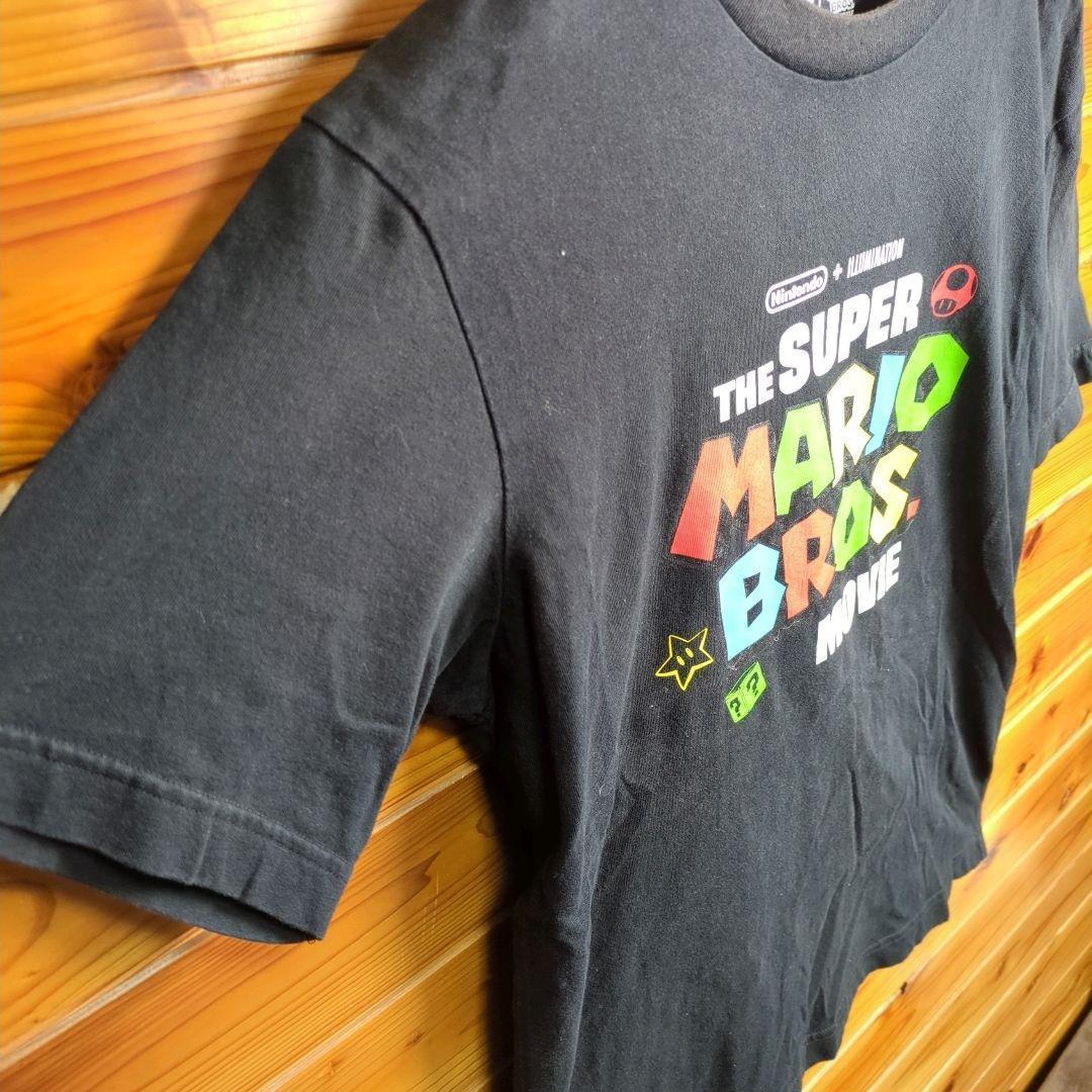 ユニクロ　UT　Nintendo　スーパーマリオブラザーズ　半袖Tシャツ　M　黒