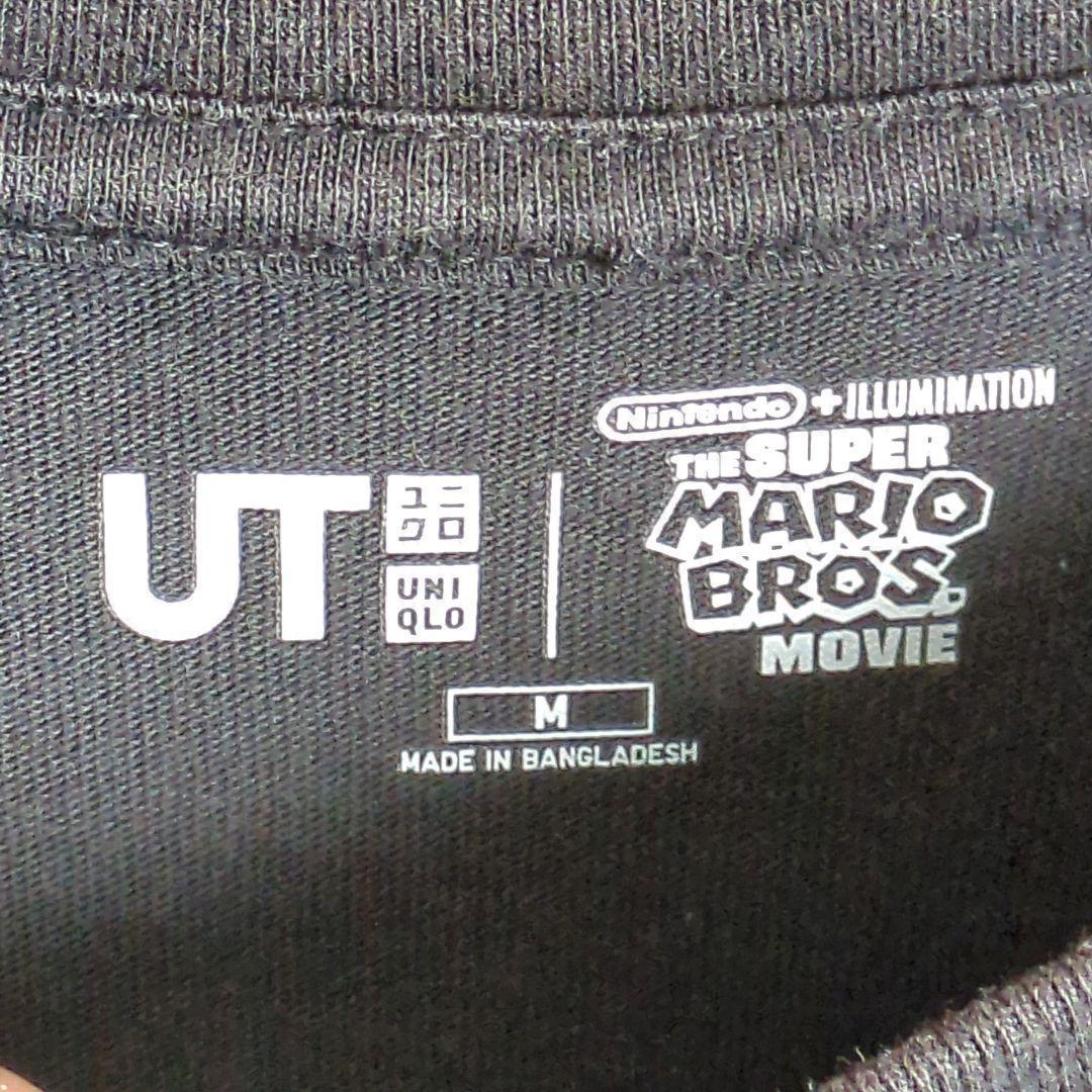 ユニクロ　UT　Nintendo　スーパーマリオブラザーズ　半袖Tシャツ　M　黒