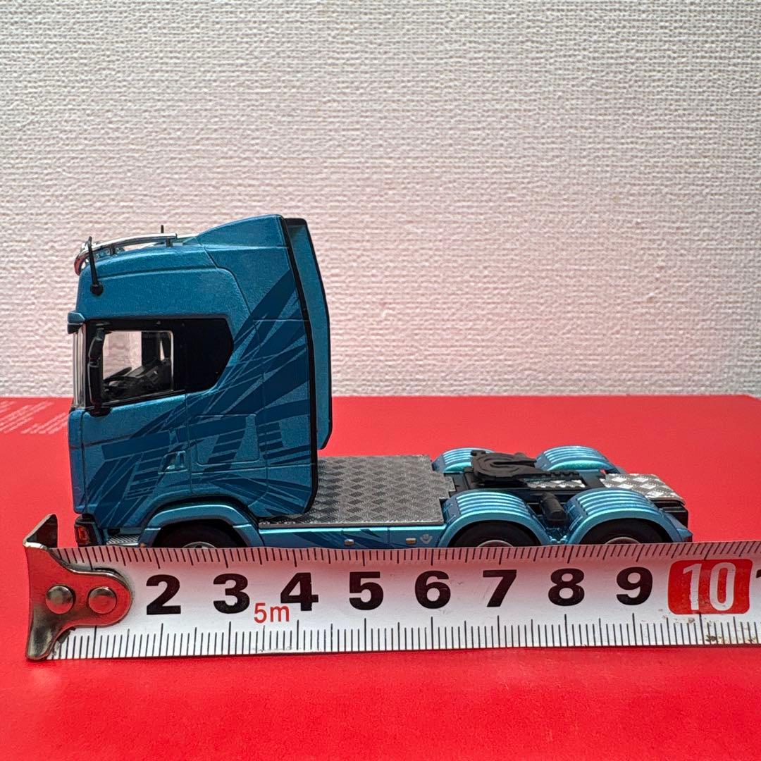 合金スカニア 770S ミニカー 1/64 （2デフ　ダブル引きタイプ）