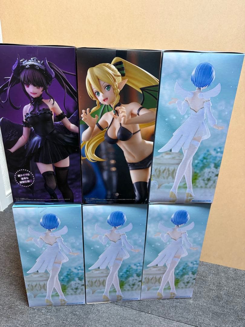 美少女　BICute フィギュア まとめ売り　レム　リーファ　時崎狂三