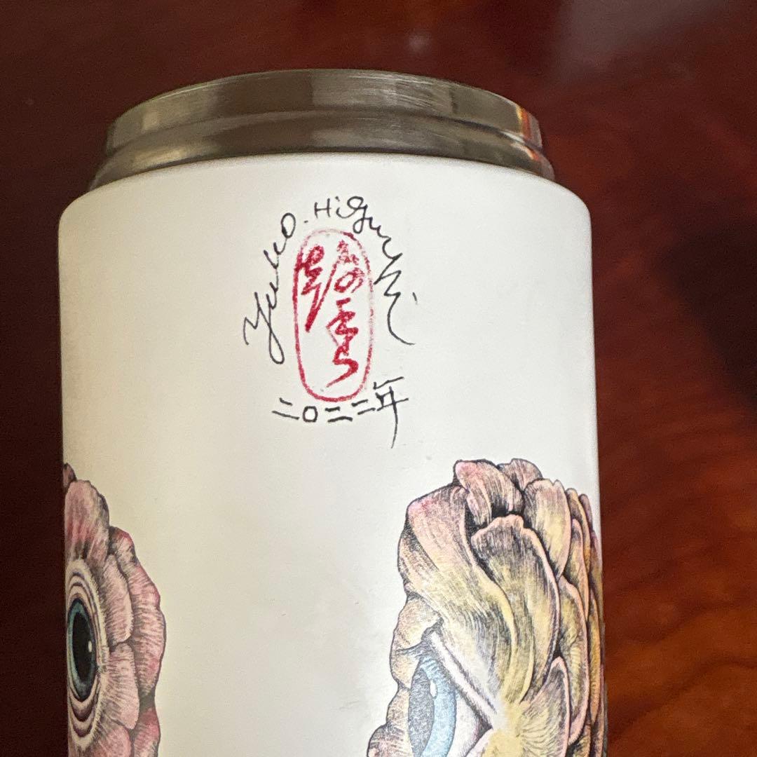 BORIS ZAKKATEN サーモボトル　眼花たちとくろいねこ
