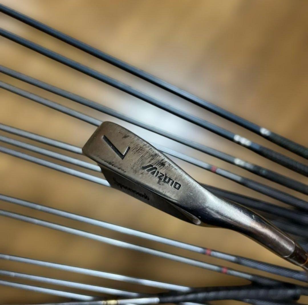 MIZUNOクラブセット　le coq sportifバッグ　中古　メンズ