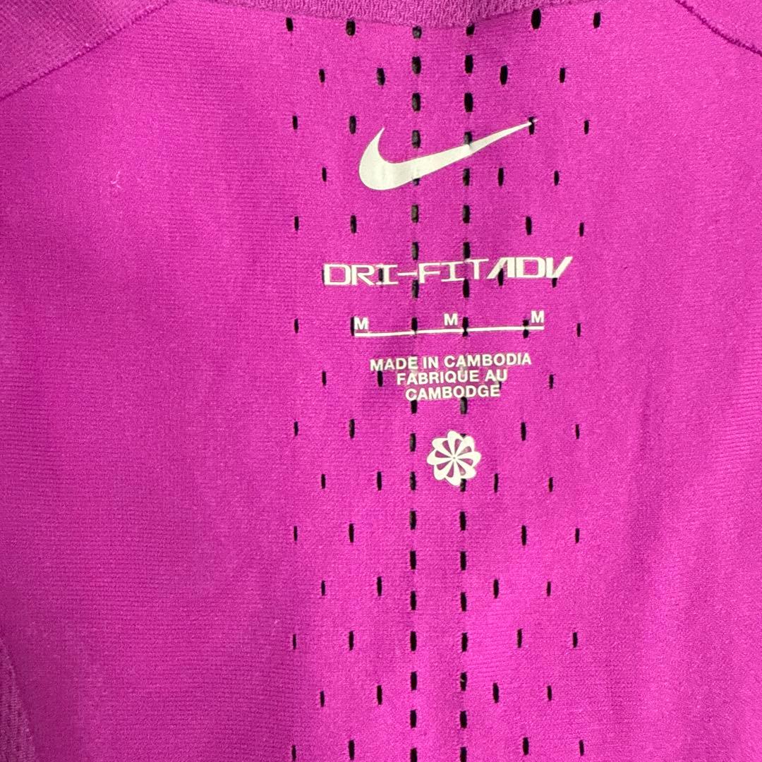 Nike エアロスイフト 紫 Mサイズ 陸上用シャツ