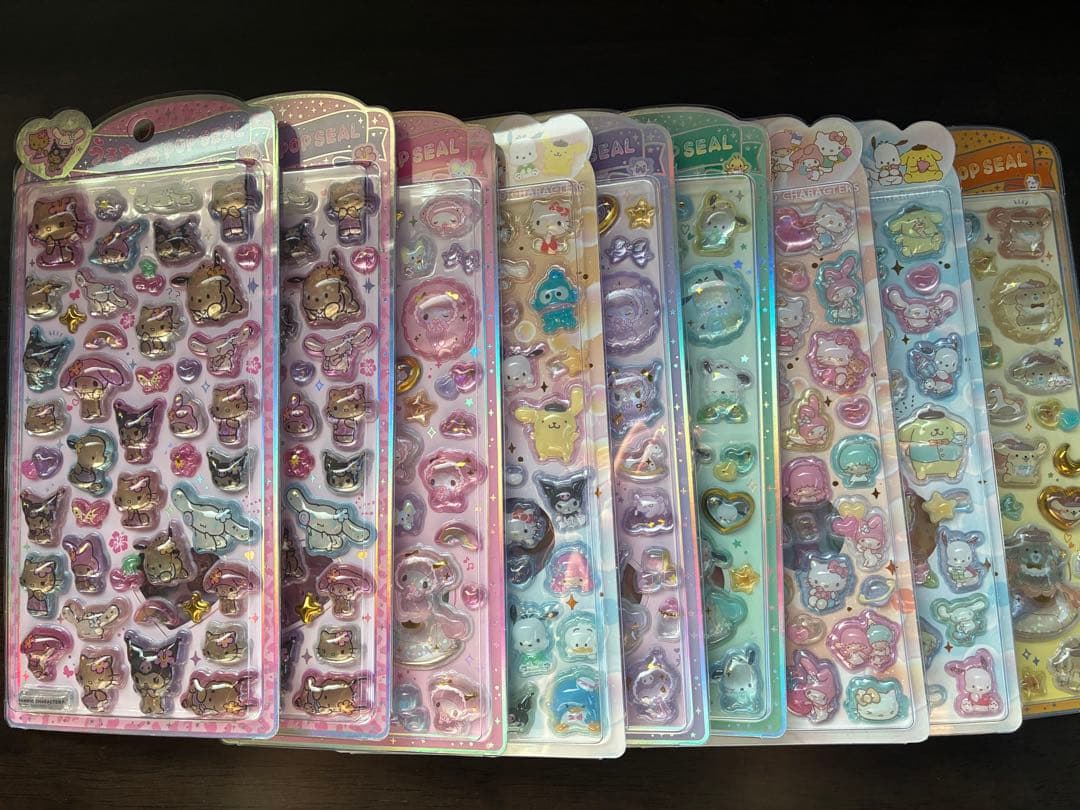 サンリオ　うるちゅるシール　9枚セット　正規品