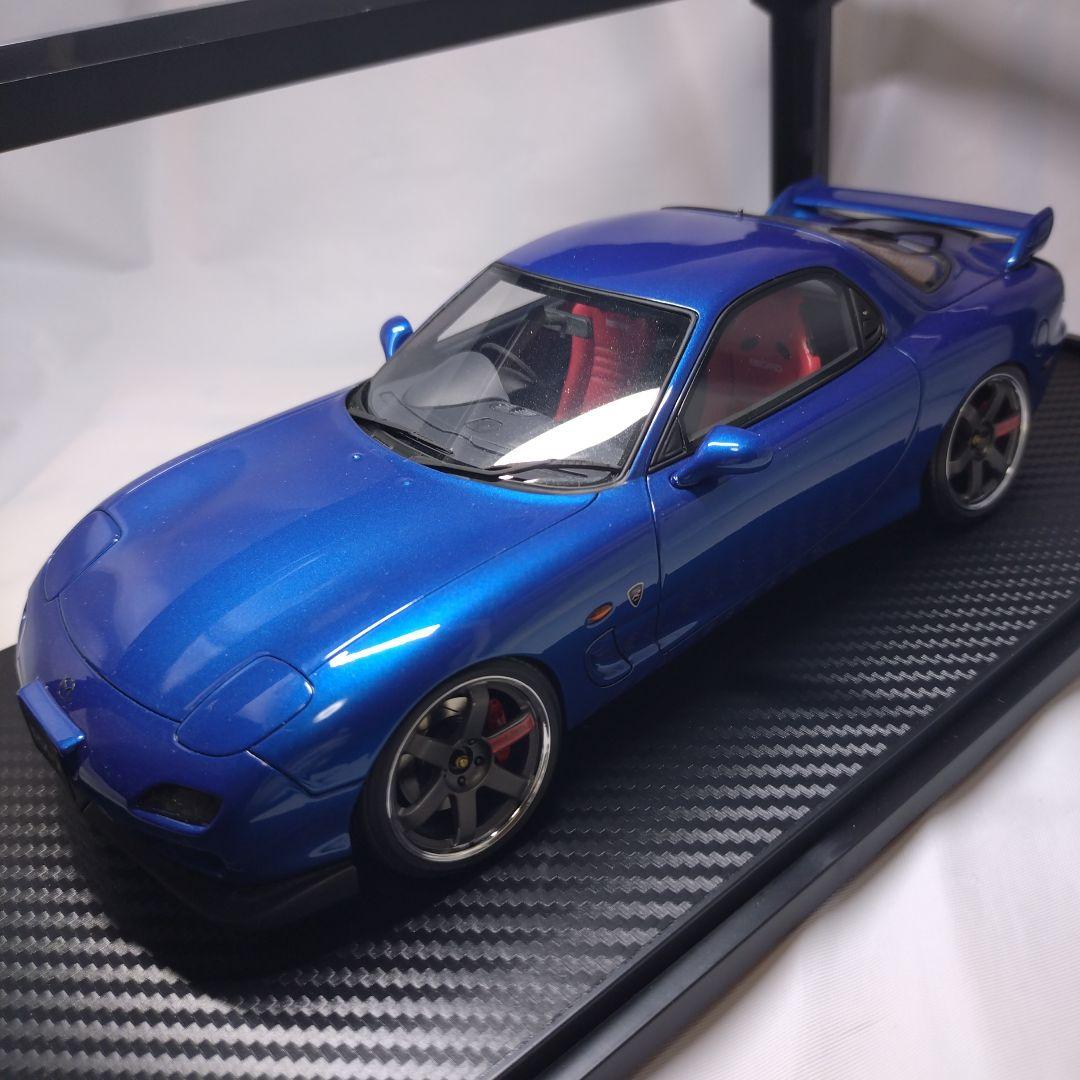 ミニカー 1/18 ignition model RX-7 (FD3S)BLUE