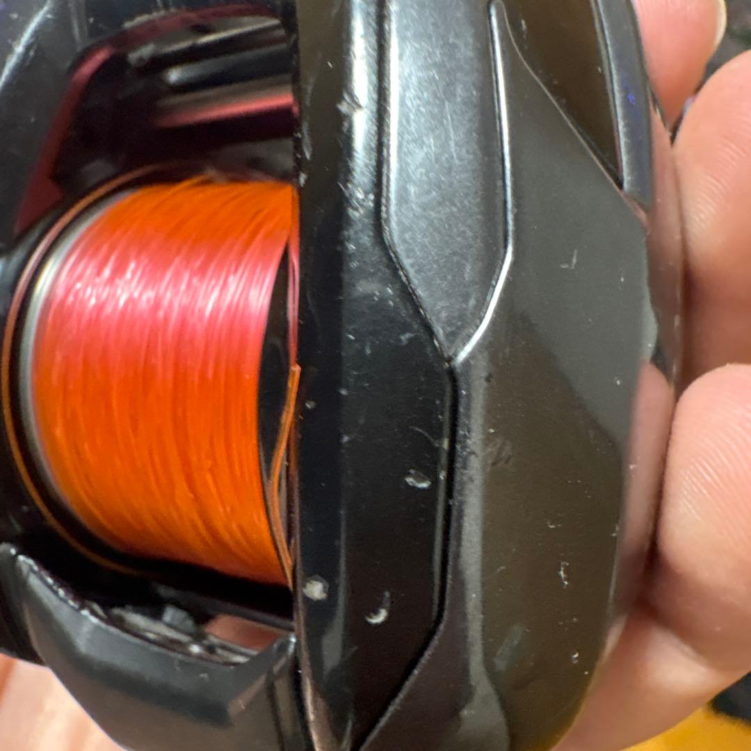 SHIMANO 201XG ベイトリールラインは取り外します